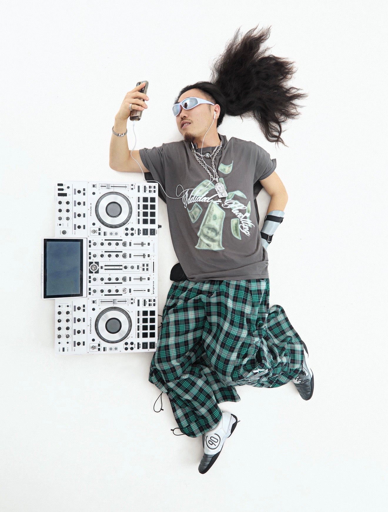 Hydra Zip-Off Pants - Green Tartan