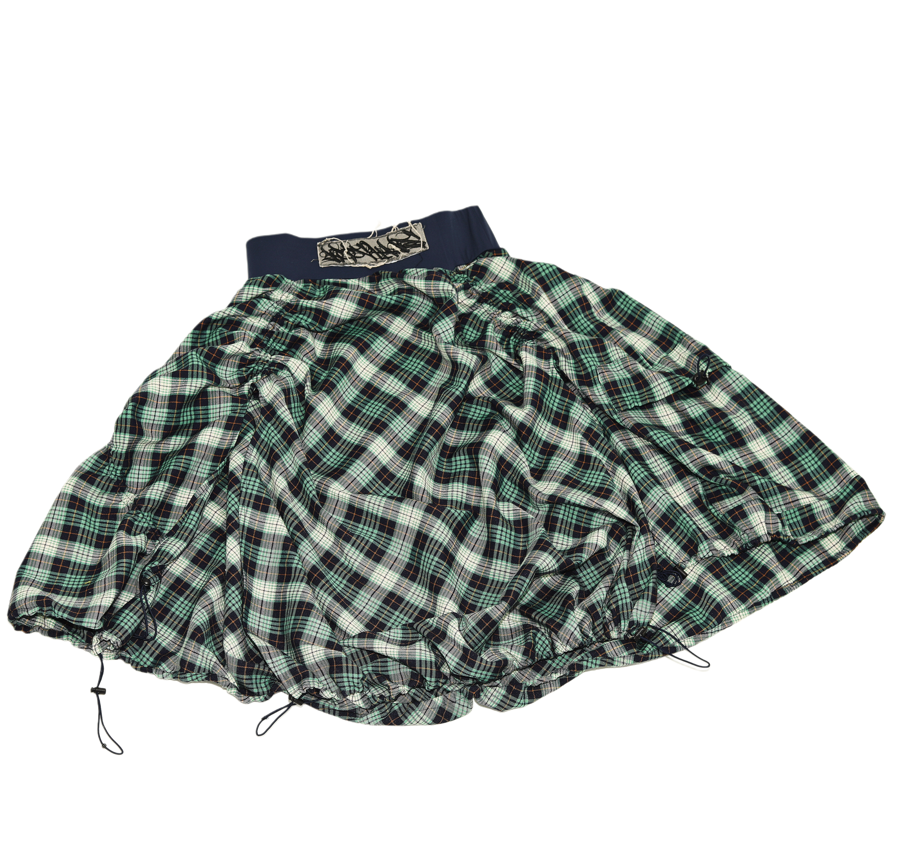 Hydra Skirt - Green Tartan