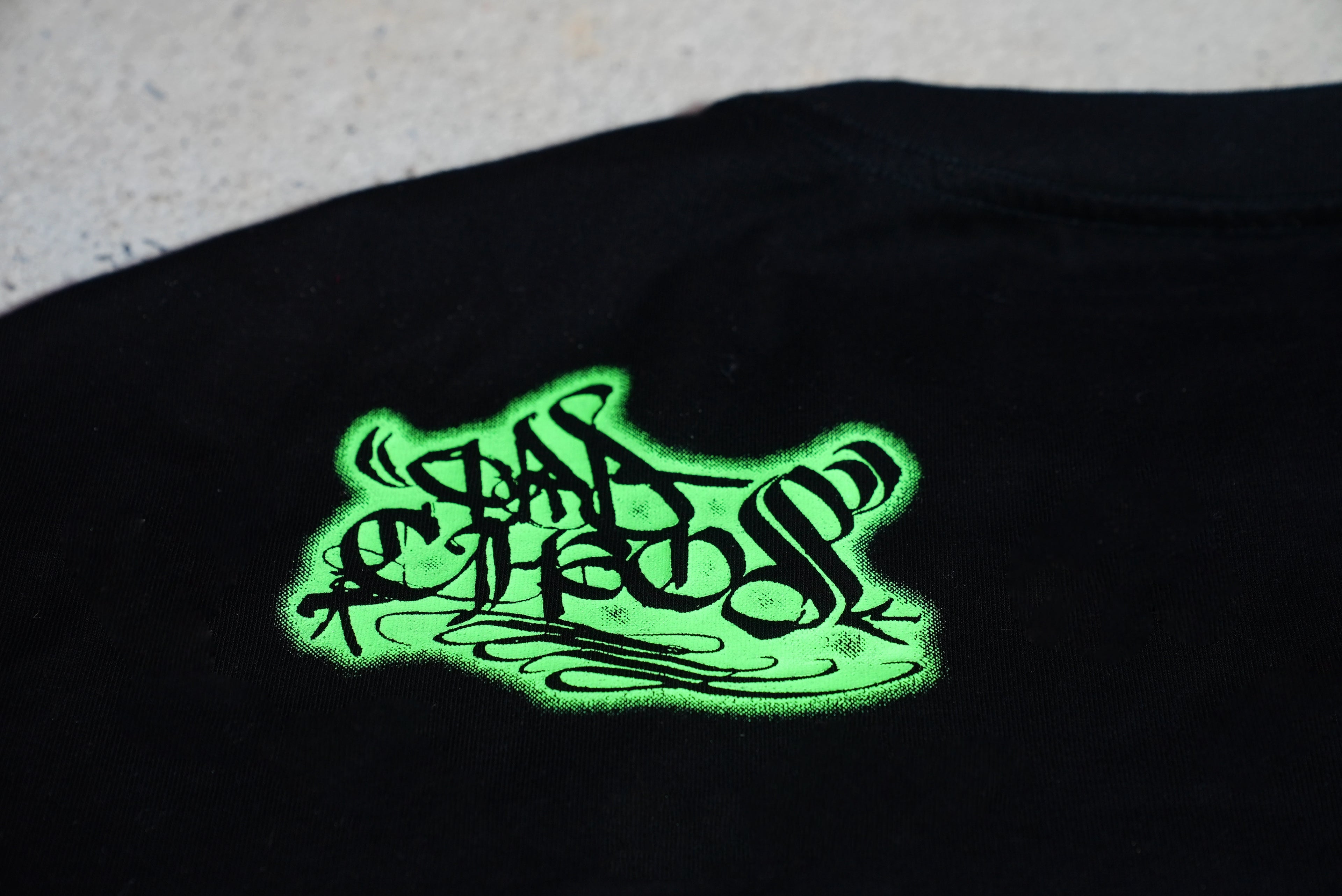 BLINKERFLUID GLOW IN THE DARK TEE - GREEN