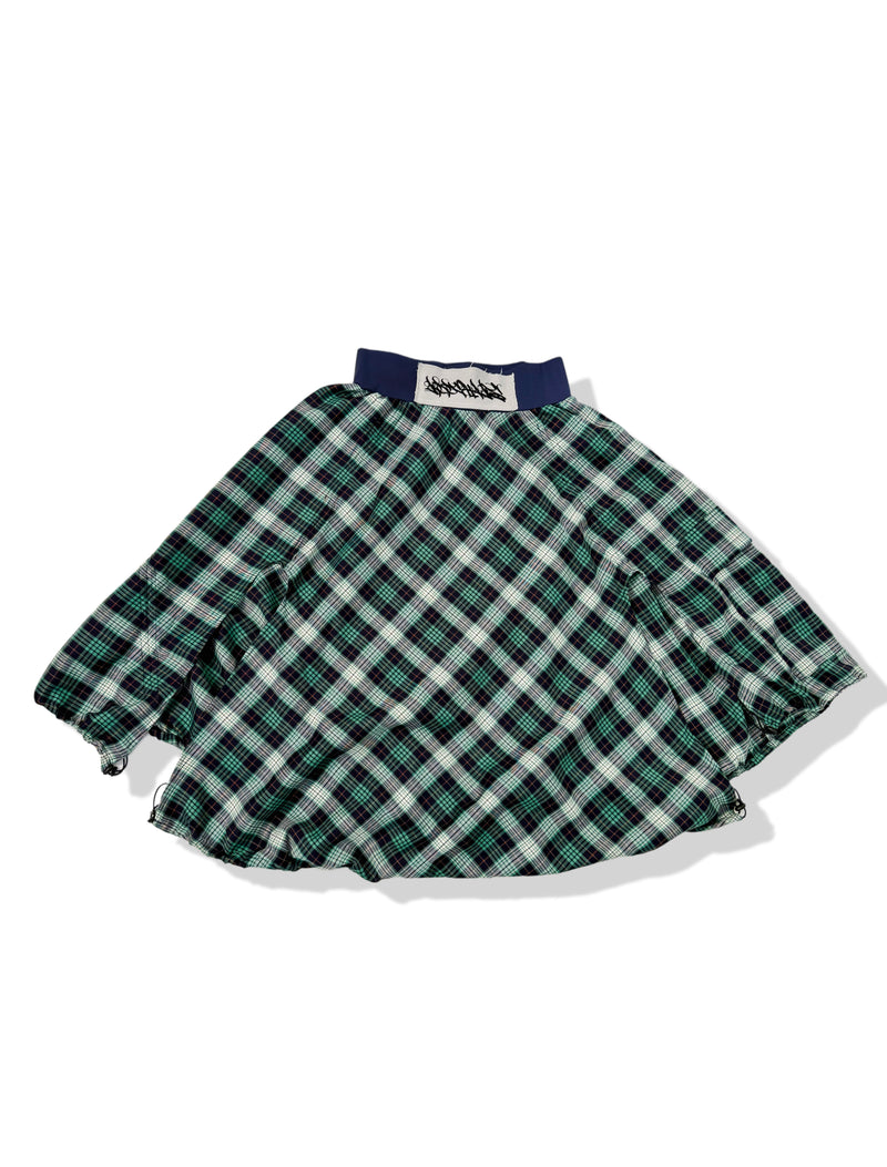 Hydra Skirt - Green Tartan