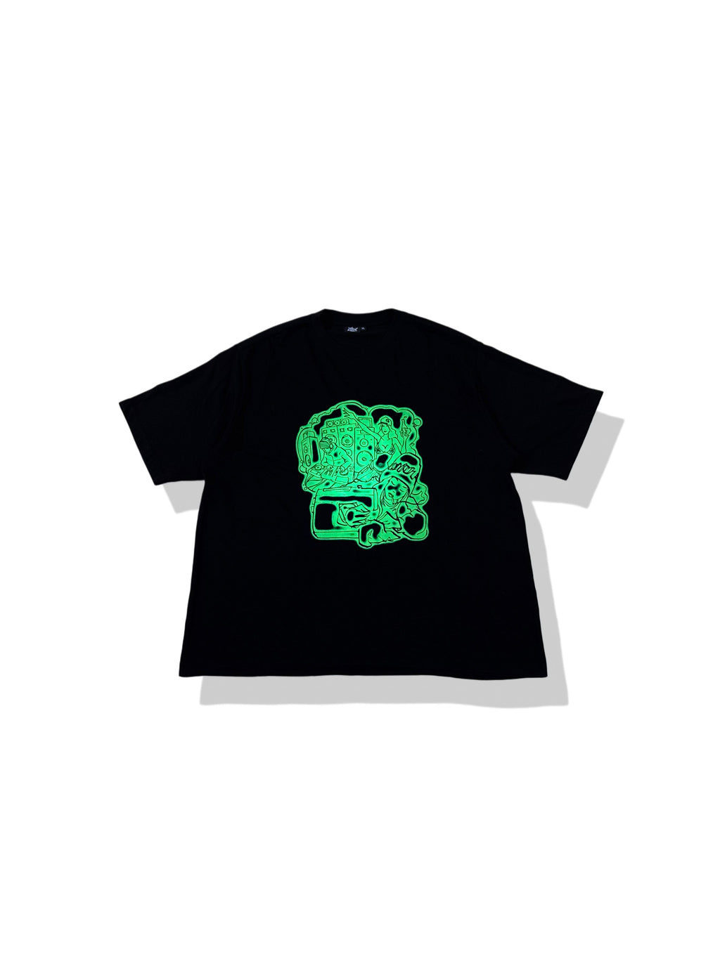 BLINKERFLUID GLOW IN THE DARK TEE - GREEN