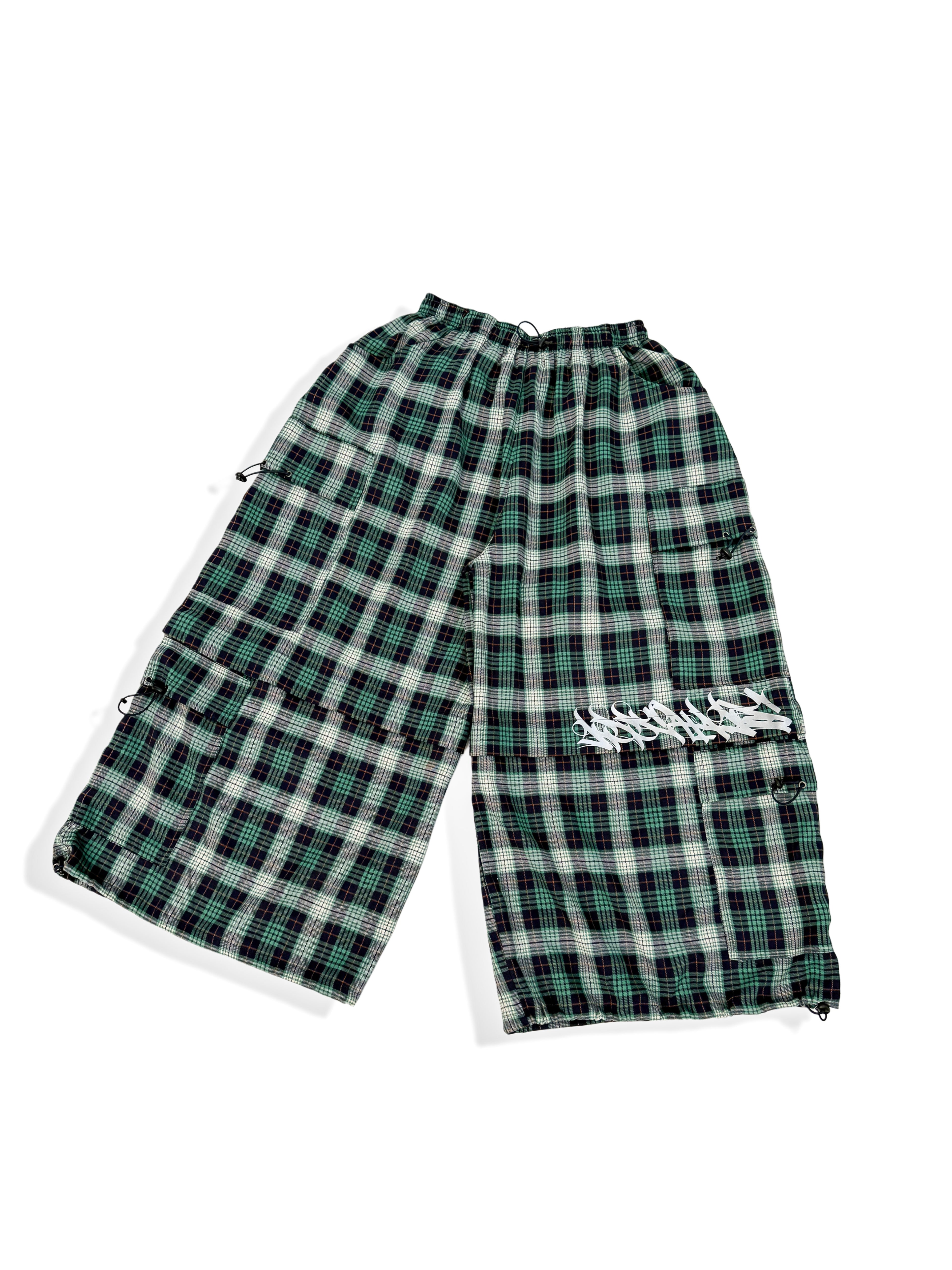 Hydra Zip-Off Pants - Green Tartan