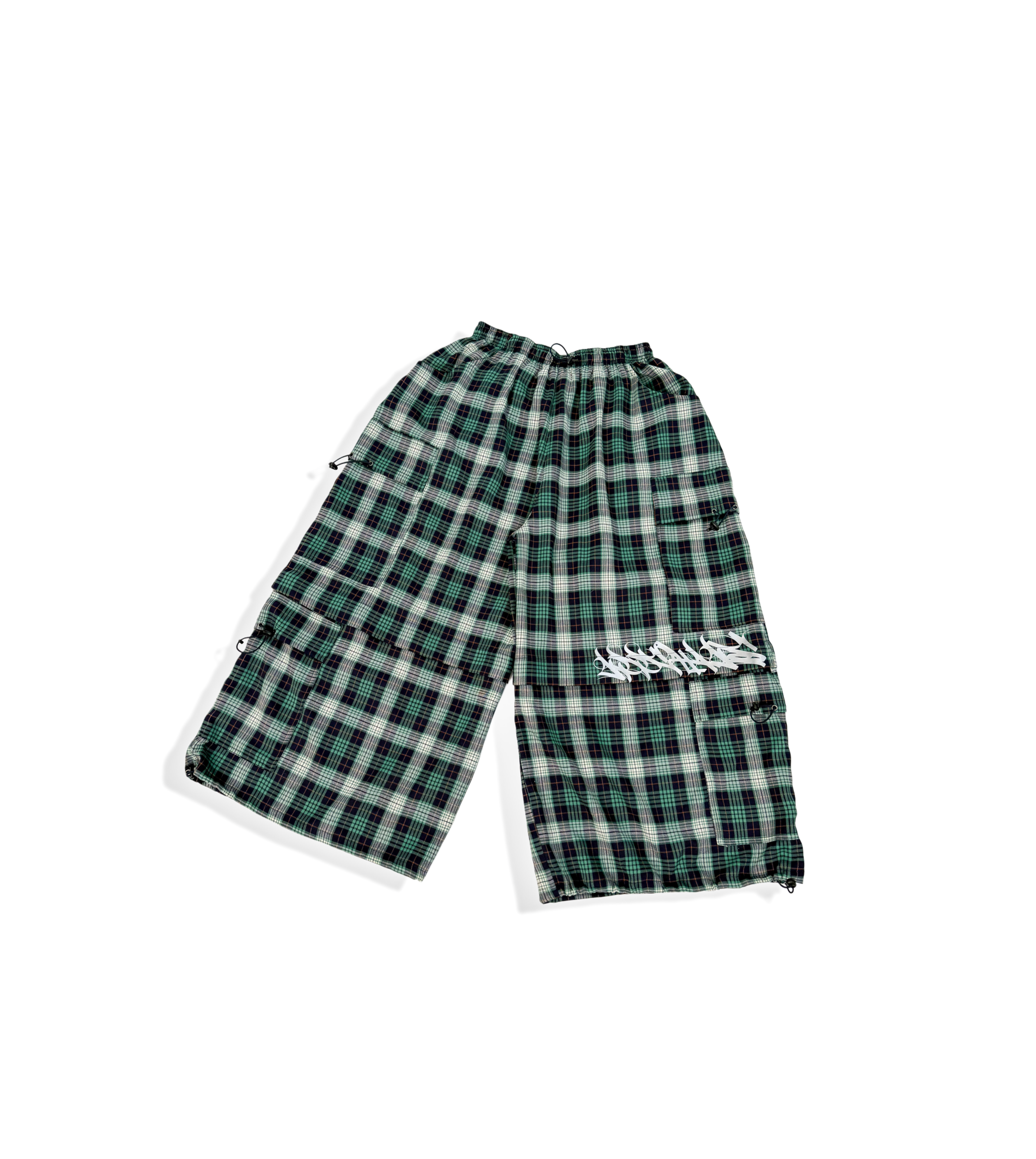 Hydra Zip-Off Pants - Green Tartan