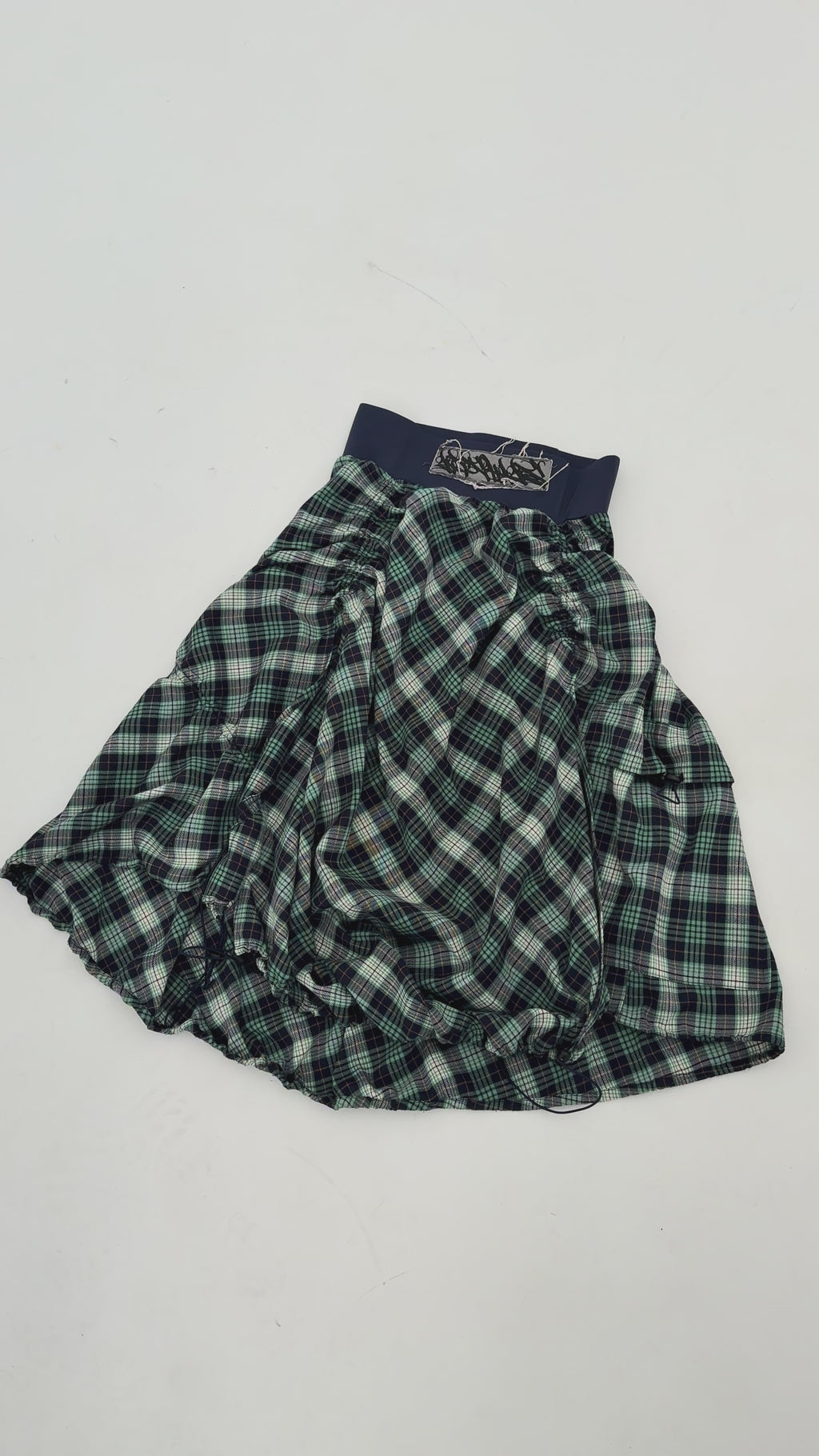 Hydra Skirt - Green Tartan